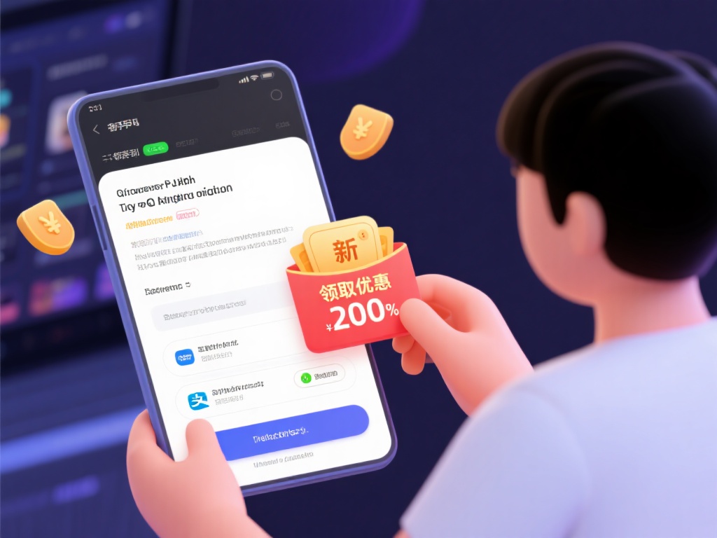 对于新手来说，领取优惠可能有些陌生，但其实流程并不