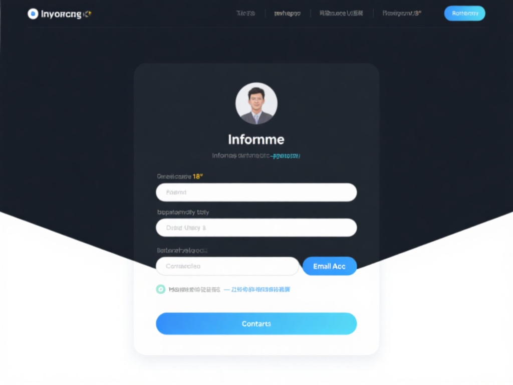填写个人信息
在注册页面，你需要提供一些基本信息