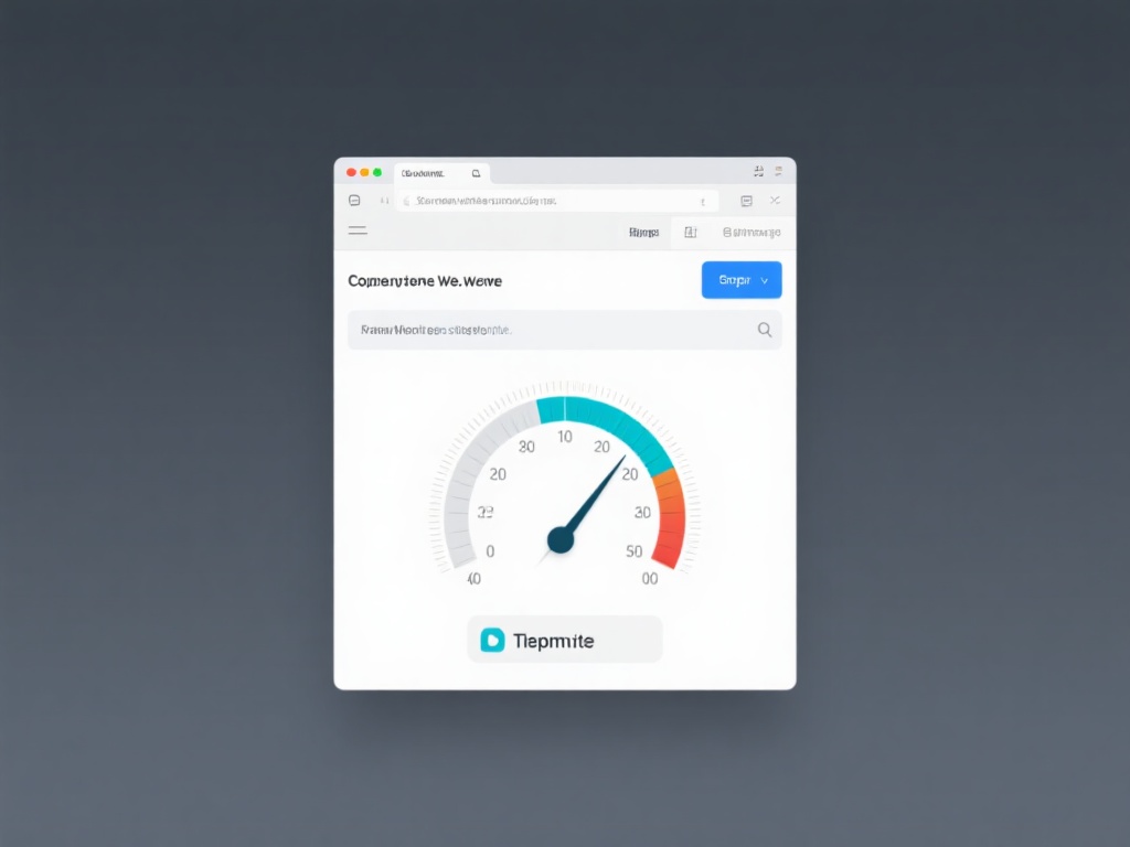 打开测速工具：在浏览器中输入你选择的测速网站地址，