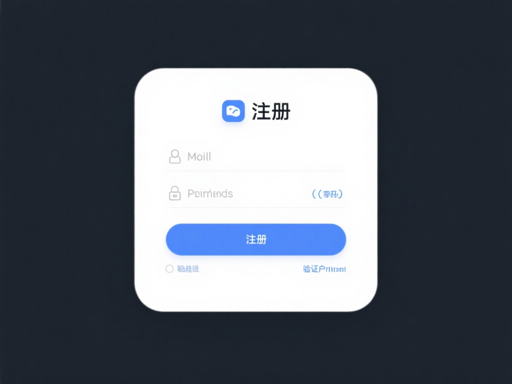 安装完成后，接下来就是注册一个属于自己的账户。点击