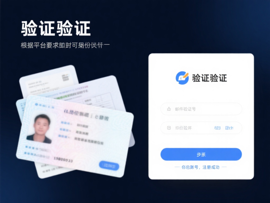 完成验证：根据平台要求，可能需要提供身份证明文件或