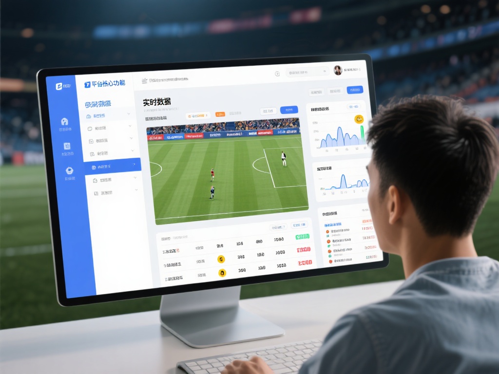 体育赛事模块：这是平台的核心功能之一，涵盖足球、篮